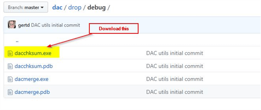 Download utility from github