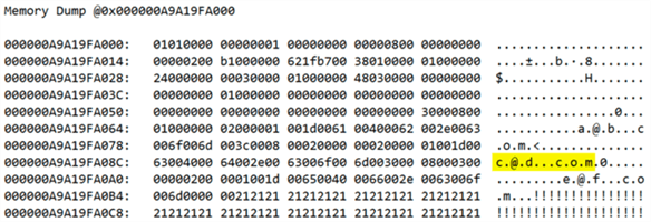 Data "deleted" from page 312 in index 1
