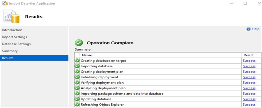 Data-Tier Import_Process_Completes