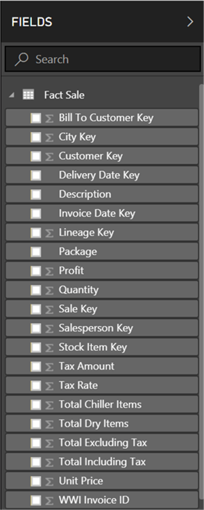Data Fields - Description: Data Fields