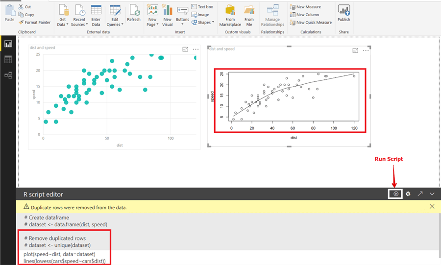 power bi scatterplot