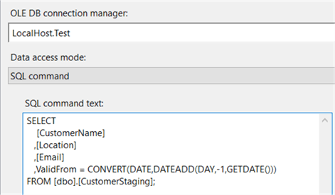 read data from source