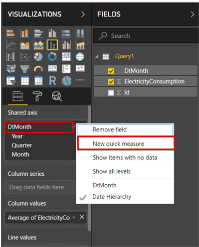 power bi visualizations