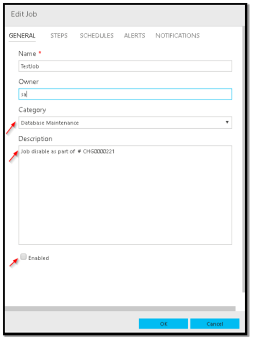 Image 22: Make changes in the job
