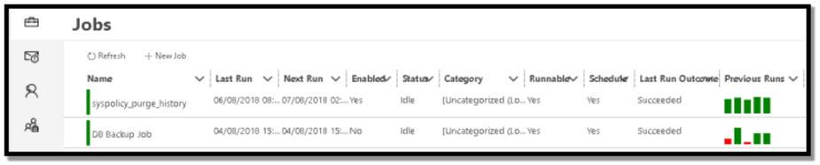 Image 34: Verify that job is deleted
