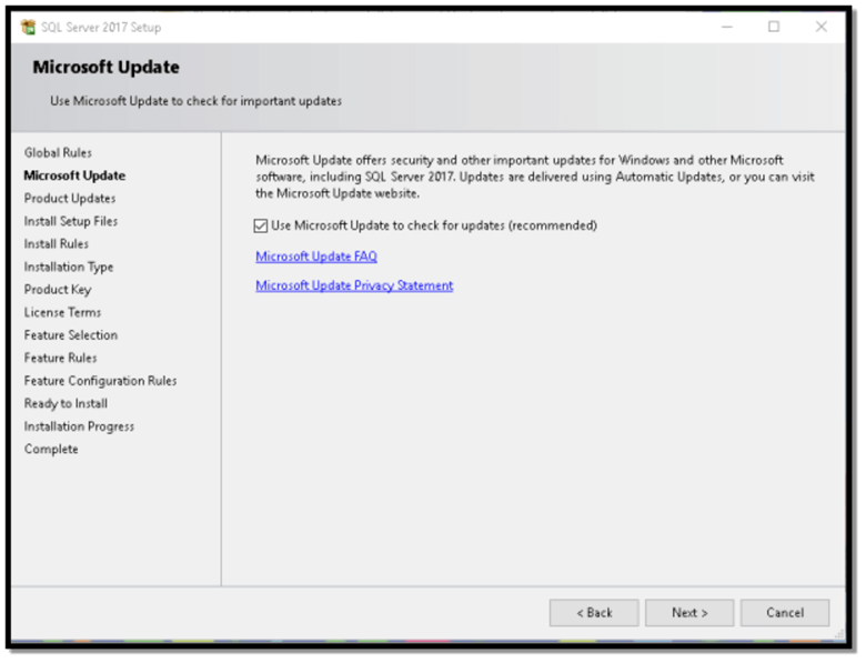 sql developer edition install microsoft update