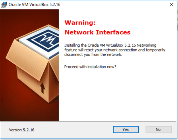 installing oracle virutalbox