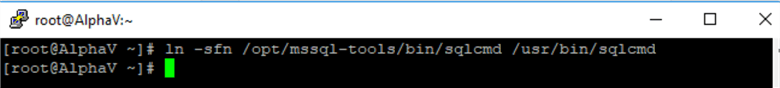 Create symlinks 
