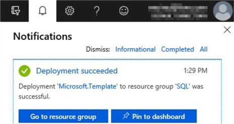 deploy template notifications
