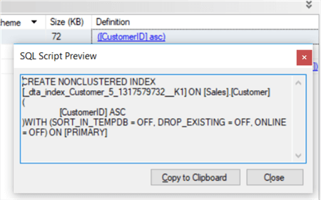 SQL Server Query Optimization with Database Engine Tuning Advisor