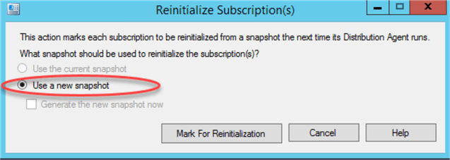 Add Article to Publication for SQL Server Transactional Replication