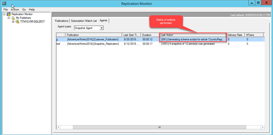 Add Article to Publication for SQL Server Transactional Replication