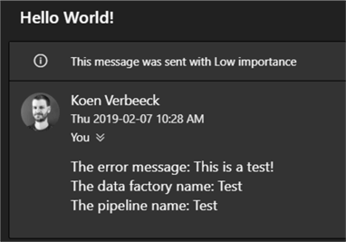 email sample
