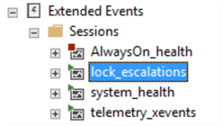XE session is running