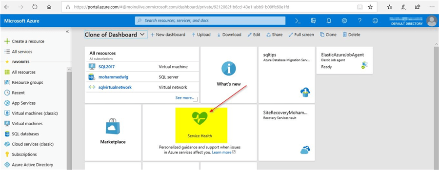 azure service health