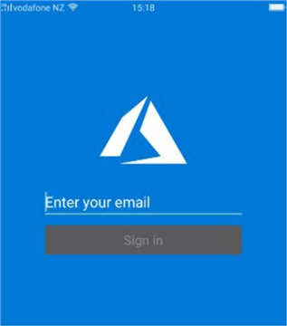 connect to azure mobile app