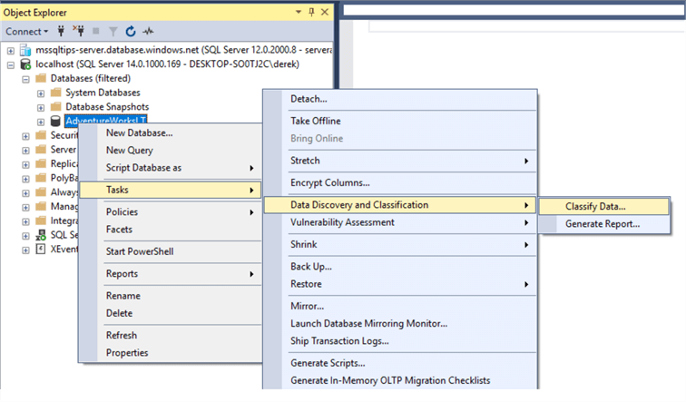 data discovery and classification
