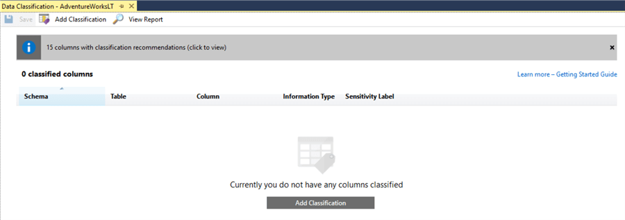 data discovery and classification