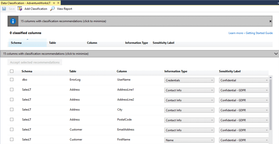 data discovery and classification
