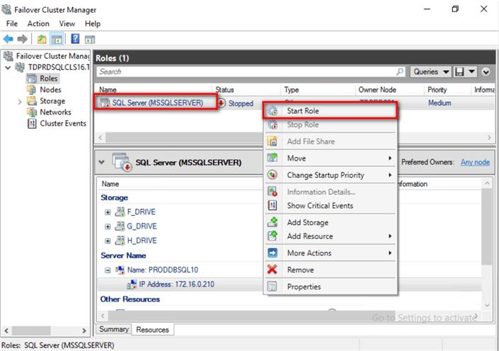 upgrade sql server failover clustered instance 021