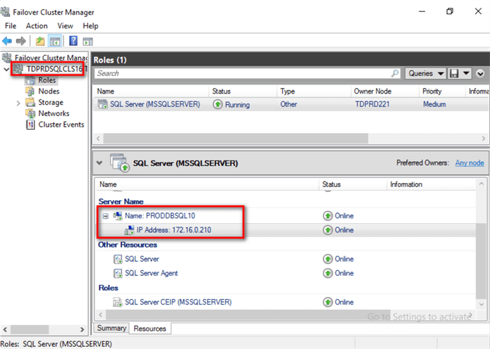 upgrade sql server failover clustered instance 023