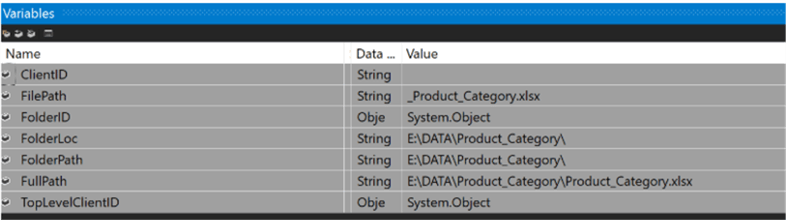 ssis variables