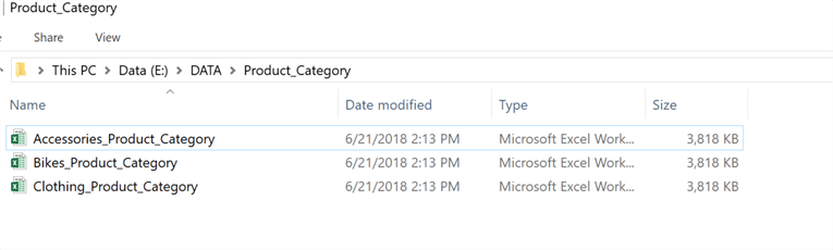 excel files