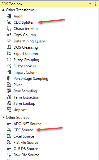 cdc data flow tasks