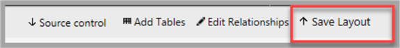 Source control Add Tables Edit Relationships Save Layout 