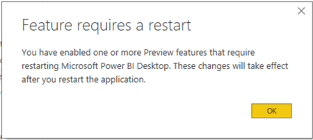 Power BI Restart