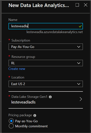 new data lake analytics