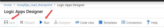 logic apps designer