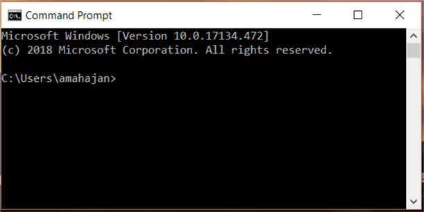 Windows Command Prompt