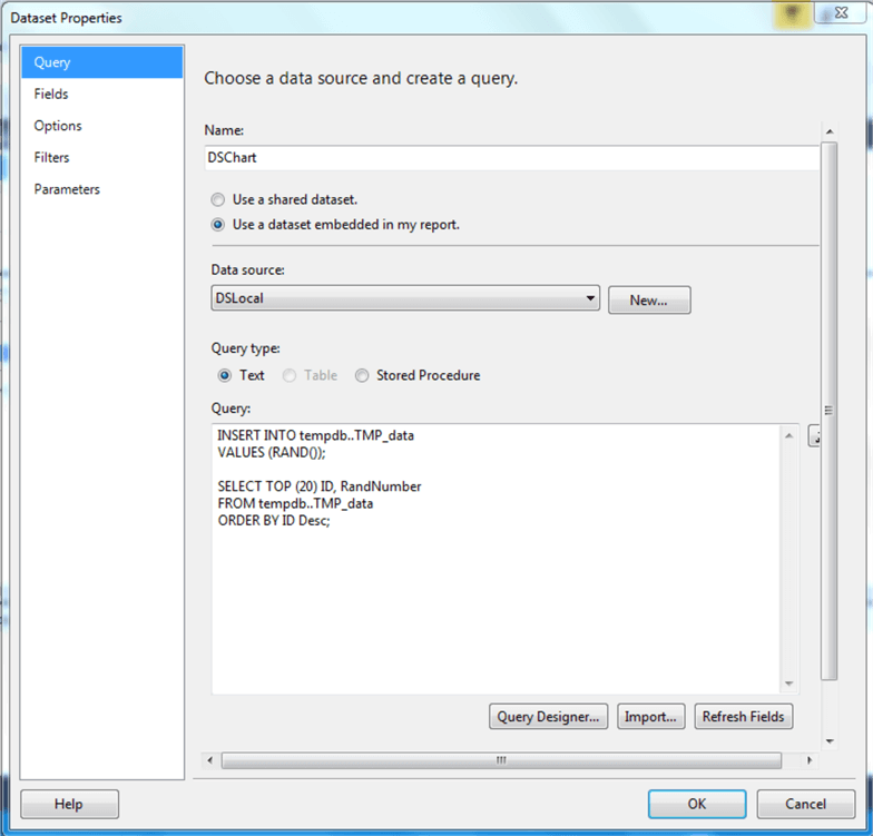 SSRS Dataset 2