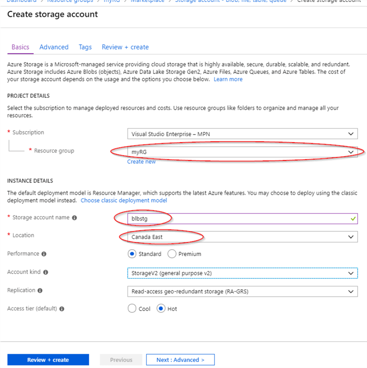 Transfer On-Premises Files to Azure Blob Storage