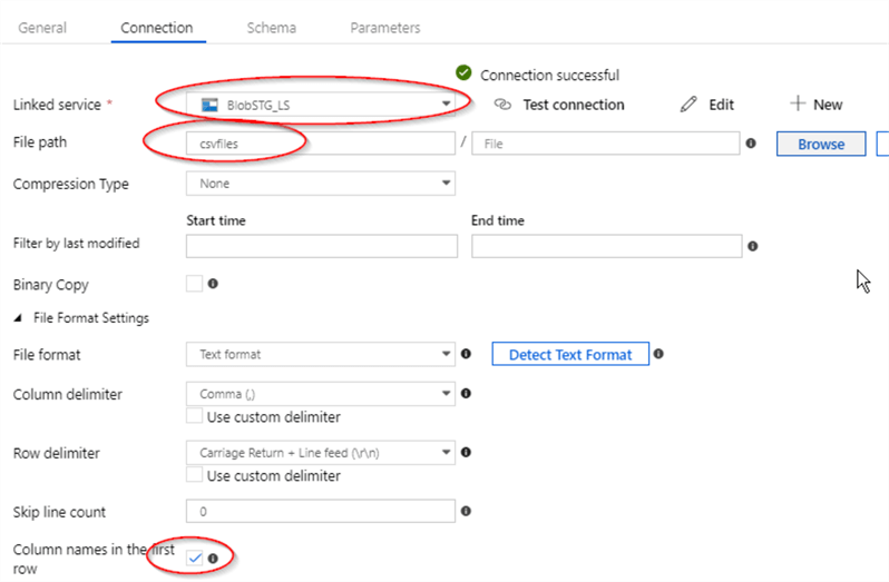 Connection Configuration
