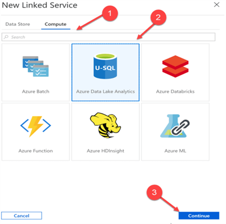 Create Azure Data Lake Linked Service Using Azure Data Factory
