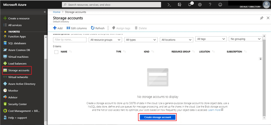 Azure Storage Account