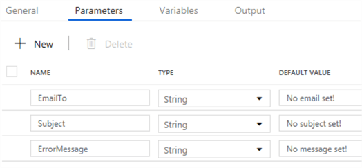 configure pipeline params