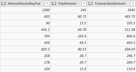 Power Query - Checking information to transform