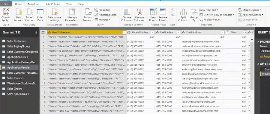 Power Query - Remove columns animated