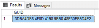 Sample GUID in SQL Server