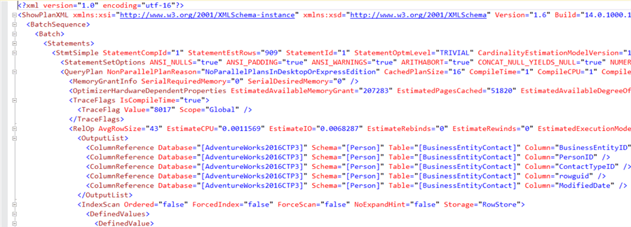 SQL Server Execution Plan Overview
