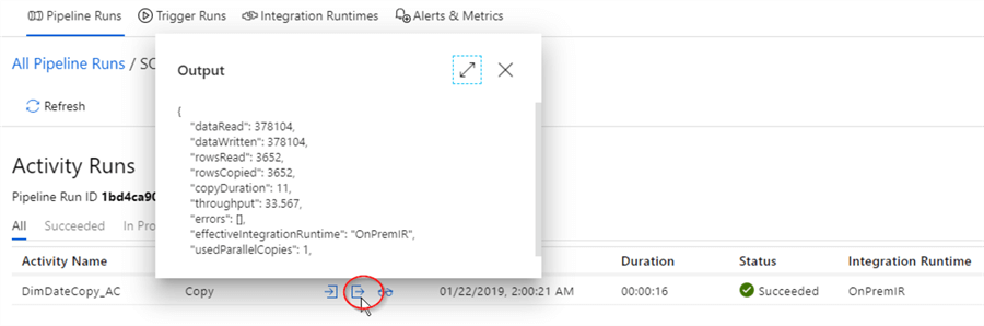 activity runs