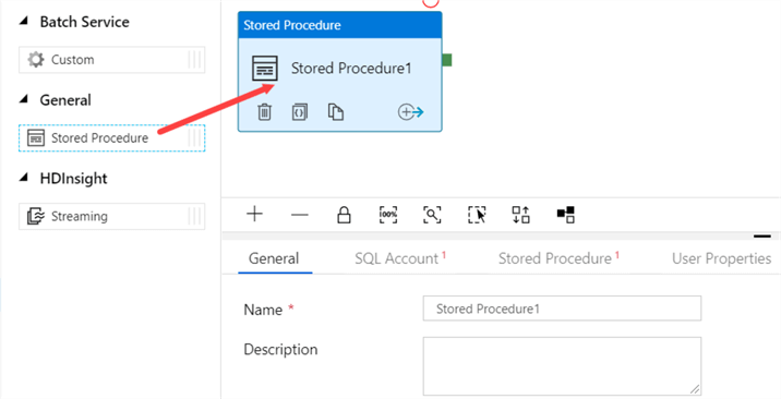 add stored proc activity