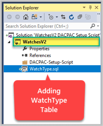 Adding WatchType Table.