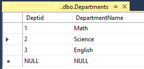 How to create a table using SQL Server Management Studio