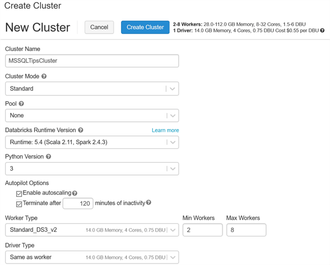 Using Azure Databricks to Query Azure SQL Database