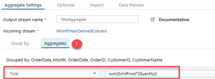 MSSQLTip14_DataFlowAggregatesettings2 Aggregate expression settings