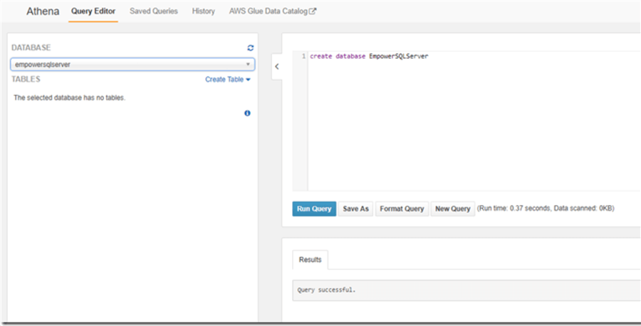 query aws athena